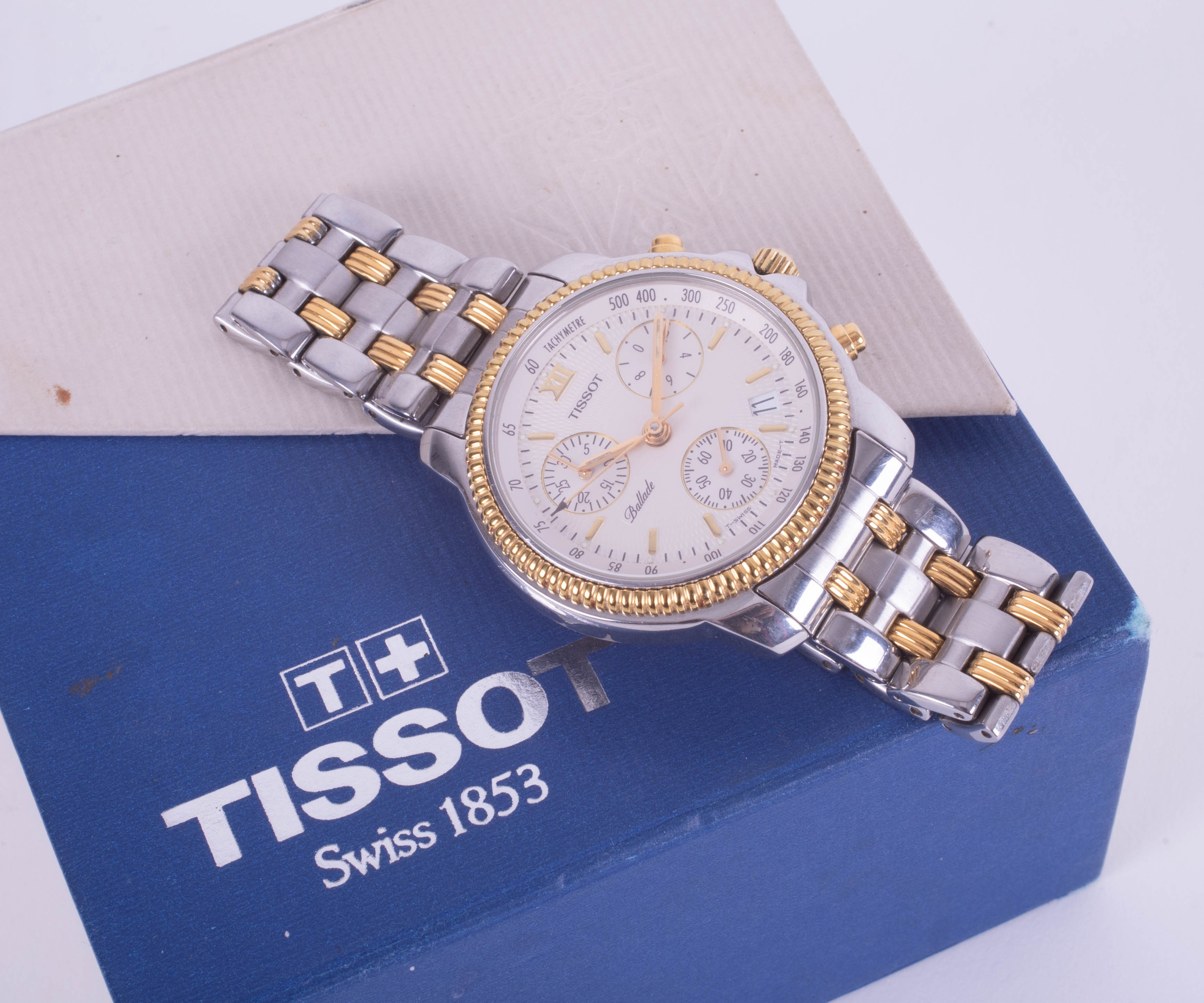 Tissot, a gents Ballade chronograph wristwatch. - Image 3 of 3