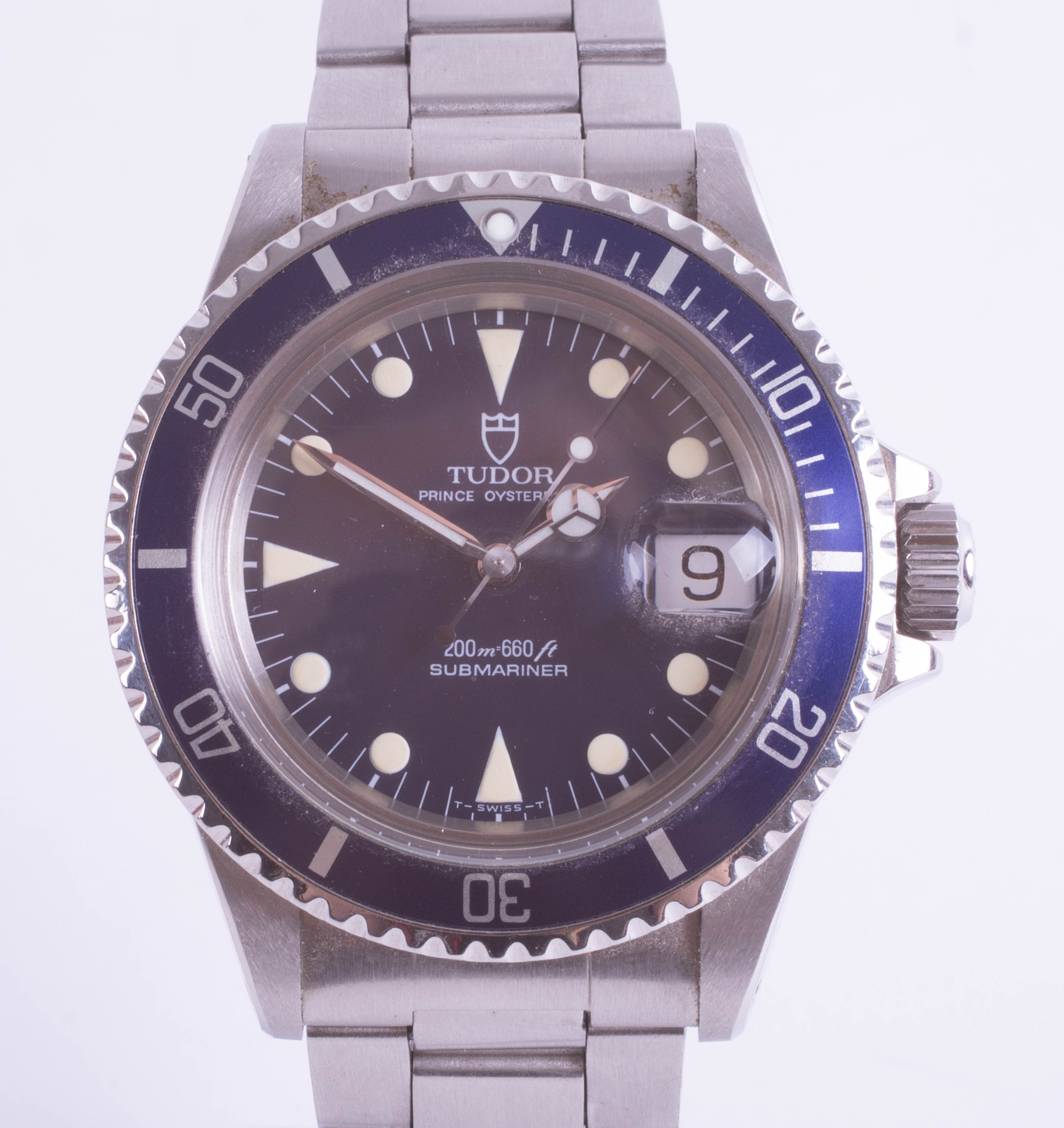 Rolex Tudor, a 1989/1990 gents Oyster Prince Submariner 200 wristwatch, Model 79090, No. 266186,