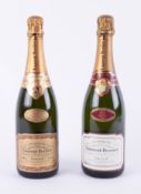 Two Bottles of Laurent Perrier champagne, one 1988.