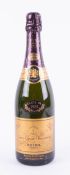 Champagne, bottle of Veuve Cliquot Ponsardin, marked Brut 1983, gold label.