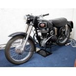A 1954 AJS Matchless Motorcycle 350cc, registration 152 AHK, with MOT certificate 2011, various