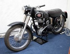 A 1954 AJS Matchless Motorcycle 350cc, registration 152 AHK, with MOT certificate 2011, various