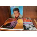 SELECTION OF EP AND LP RECORDS BY ELVIS PRESLEY INCLUDING 'LOVING YOU'