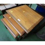 NEST OF THREE G-PLAN TEAK OCCASIONAL TABLES