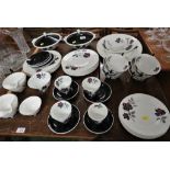 SELECTION OF ROYAL ALBERT 'MASQUERADE' DINNER AND TEA WARE