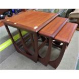 NEST OF THREE G-PLAN TEAK OCCASIONAL TABLES