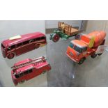 FOUR CORGI DIE-CAST VEHICLES