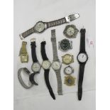 SELECTION OF WRIST WATCHES