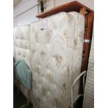 COMPOSITE PINE SINGLE GUEST BED WITH TWO MATTRESSES
