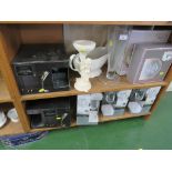 SELECTION OF BOXED DRINKING GLASSES, BOXED PORCELAIN DINNER SERVICE AND OTHER HOMEWARE