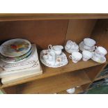 ROYAL STANDARD FANCY FREE TEA SET, INCLUDING SIX CUPS AND SAUCERS, SELECTION OF CHINA COLLECTORS