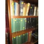 SIX SHELVES OF BOOKS, INCLUDING THOMAS HARDY PUBLISHED BY MACMILLAN