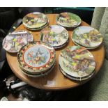 CHINA COLLECTORS PLATES INCLUDING ROYAL DOULTON OLD COUNTRY CRAFT