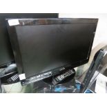 LOGIK 23.6" LCD TV WITH INTEGRATED DVD PLAYER AND REMOTE