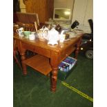 HONEY PINE RECTANGULAR DINING TABLE