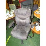 TWO OFFICE SWIVEL CHAIRS