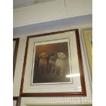 FRAMED AND GLAZED PRINTS AFTER NIGEL HEMMING TITLED GUIDING LIGHTS, SIGNED IN PENCIL