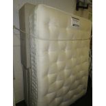 DOUBLE STORAGE DIVAN BED WITH ANTIGUA 3000 MATTRESS