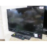 SONY BRAVIA 22" LCD TV WITH REMOTE (NEEDS ATTENTION)
