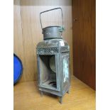 ANTIQUE COPPER LANTERN (AF)