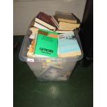 BOX OF ASSORTED BOOKS