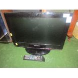 SAMSUNG 19" TELEVISION WITH REMOTE