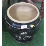 GLAZED CERAMIC PLANTER