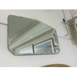 FRAMELESS BEVELLED WALL MIRROR