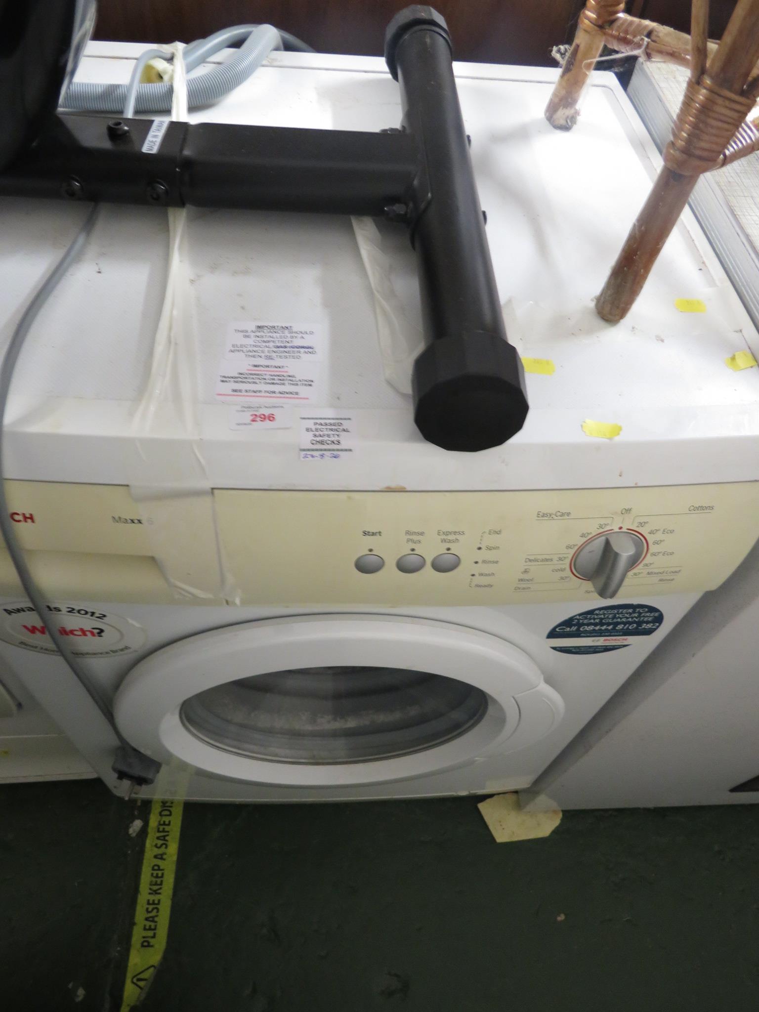 BOSCH MAXX 6 WASHING MACHINE (PROFESSIONAL INSTALLATION)