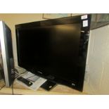 PANASONIC VIERA 37" LCD TELEVISION WITH REMOTE AND INSTRUCTIONS