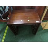 NEST OF THREE OCCASIONAL TABLES