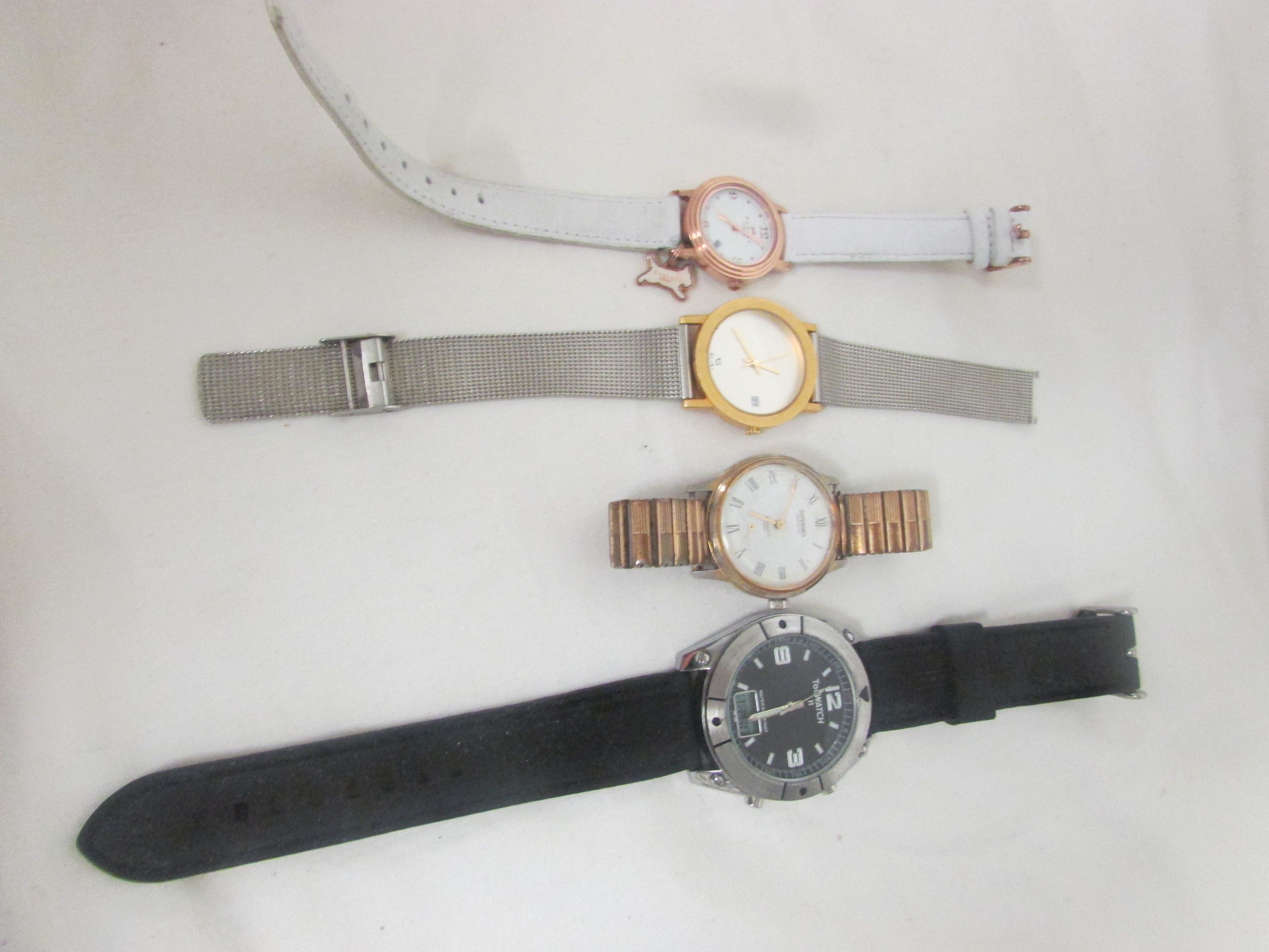 LADIES RADLEY WRISTWATCH, A TOCWATCH, AND TWO OTHER WRISTWATCHES