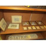 SELECTION OF SMALL FRAMED PICTURES INCLUDING WILDLIFE, SOME LABELLED EILEEN ENDACOTT