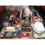 VINTAGE HOMEWARE, ICE BUCKETS, TINS, JELLY MOULD, COCKTAIL SHAKER ETC