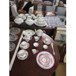 DECORATIVE CHINA TEA WARE INCLUDING QUEEN ANNE, CROWN STAFFORSHIRE