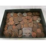 TRAY OF PRE-DECIMAL COINAGE