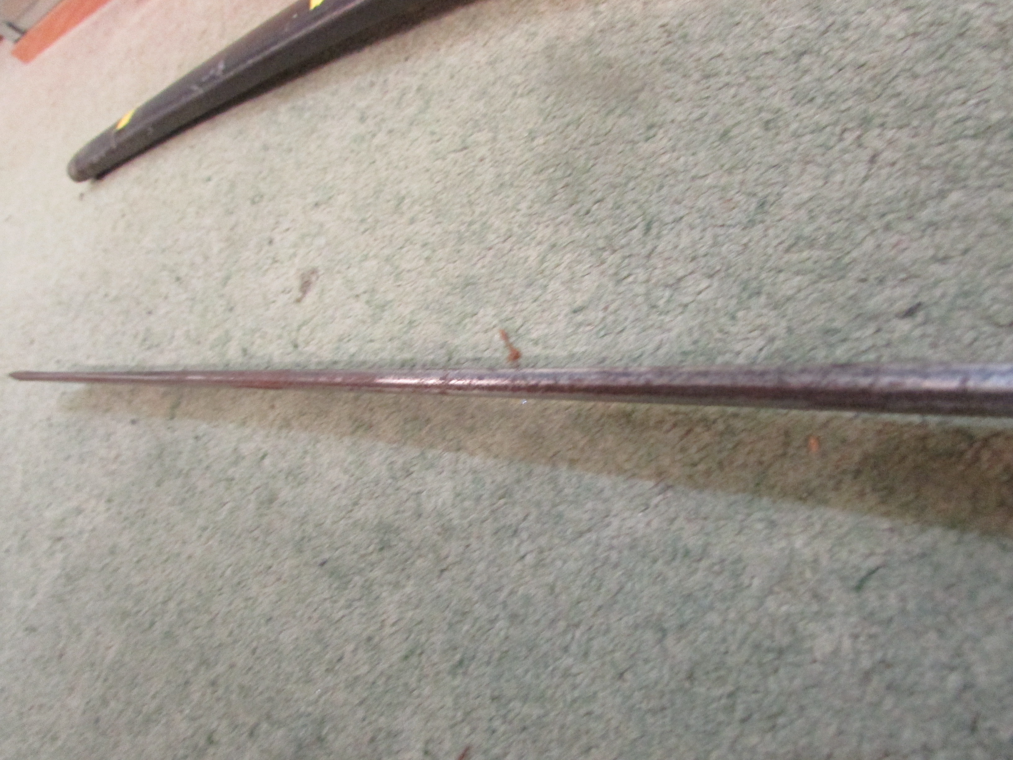 AN ANTIQUE JAPANESE KATANA SWORD WITH SHEATH, SOLD AS FOUND - Image 10 of 35