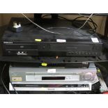 SAMSUNG VHS AND DVD COMBI PLAYER (NO REMOTE)