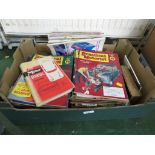 BOX OF VINTAGE PRACTICAL MOTORING MAGAZINES ETC