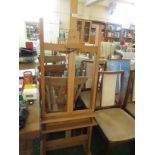 ADJUSTABLE WOODEN ARTISTS EASEL