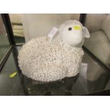 POTTERY FIGURE OF A SHEEP