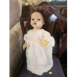 VINTAGE CHILDREN'S JOINTED WALKING DOLL