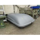 HALFORDS PLASTIC CAR ROOF BOX