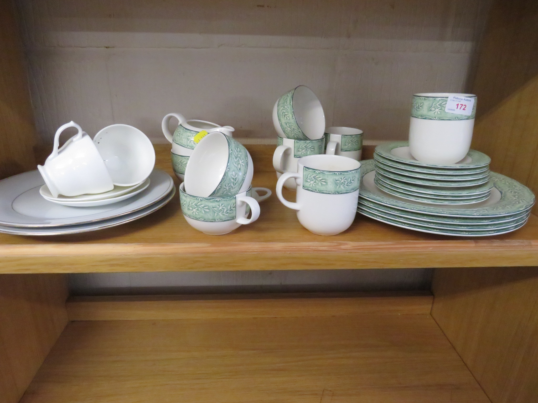 ONE SHELF OF EXPRESSIONS DINING CHINA