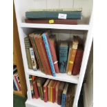 THREE SHELVES OF VINTAGE CHILDREN'S BOOKS AND ANNUALS