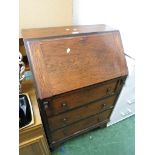 SMALL OAK BUREAU