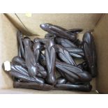 BOX OF BIRMITE BAKELITE STAIR CARPET RETAINERS (A/F)