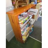 Composite pine open bookcase