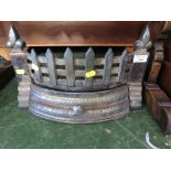 PART CAST METAL FIRE GRATE