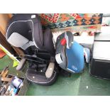 CHILD'S CAR SEAT AND BOOSTER SEAT